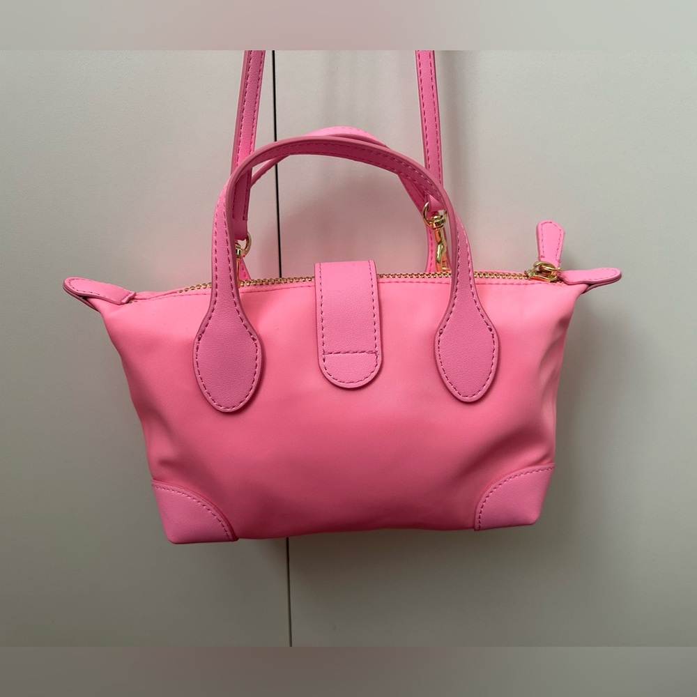 NWOT Stoney Clover Lane Pink Pouchette Crossbody Bag 02 - Picture 4 of 7